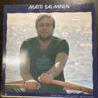 Matti Salminen - Georg Malmstenin lauluja (FIN/1975) LP (VG+/VG+) -laulelma-